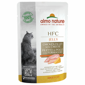 Almo nature HFC Jelly Chicken Fillet & Cheese - 55GR