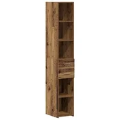 Vidaxl Knjižna omara s predalom Star les 30 x 42.4 x 185.2 cm