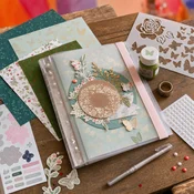 Ustvarjalni komplet za scrapbooking in dekoriranje izdelkov