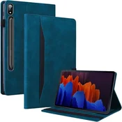 GS Ovitek za Lenovo Tab P12 Pro 12.6 Classic z držalom za pisalo, moder