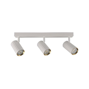 Stropna spot lampa NICEA 3xGU10/10W/230V bela