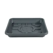 FLAIR Sydney 61233 antracit 15,5x15,5 cm cetvrtasti podmetac