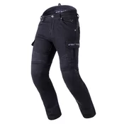 Motoristicke traperice Street Racer Cargo CE crne