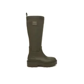 Gumijasti škornji Calvin Klein Rainboot High Rubber Neo HW0HW03180 Zelena