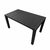 Sto plasticni pravougaoni Orfeo 140x80, Braon