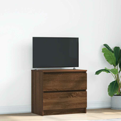 TV ormaric smeda boja hrasta 60x35x54 cm konstruirano drvo
