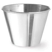 Hendi Ramekin skleda, posoda za omake in pomake, nerjaveče jeklo, premer. 100 mm 12 kosov 340 ml - Hendi 400067, (21565003)