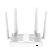 Cudy WR1300S AC1200 Wi-Fi usmerjevalnik z 867 + 300 Mb/s, 5× Gigabit porti, USB 3.0, VPN podporo in Mesh funkcijo. Stabilna povezava za do 50 naprav in pokritost do 100 m2