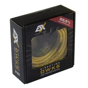 shumee ESX DWK6 - komplet kablov za montažo ojačevalnika, presek 6 mm2, brezkisikov baker