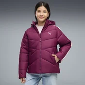 PUMA T7 Quilted Full-Zip Puffer Jacket Youth, Clothing, Fuchsia Glow, 9-10Y