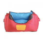 Gigwi krevet za pse Durable Oxford Crveno - Plavi L