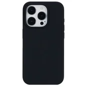 eSTUFF Ovitek INFINITE RIGA za iPhone 15 Pro, črne barve. Material: 51 % PC, 25 % silikon, oboje reciklirano., ES67120027-BULK