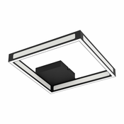 EGLO LED plafonjera ALTAFLOR 12 W 31,5x31,5 cm crna 3000K 99787