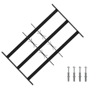 Sigurnosna rešetka za prozore s 3 poprecna okvira 3 pcs