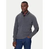 Barbour Pulover Holden MKN0837GY53 Siva Regular Fit