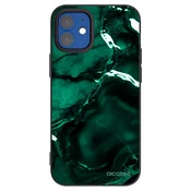 Silikonski črni ovitek za Apple iPhone 12 mini - Dark emerald