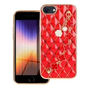 TREND maska sa lancicem za iPhone 7 / 8 / SE 2020 / SE 2022 crvena