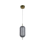 Searchlight 28803SB - LED luster na sajli CAPSULE LED/19W/230V