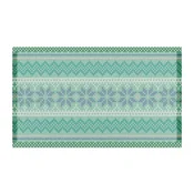 Predpražnik iz reciklirane plastike 40x70 cm Fair Isle – Artsy Doormats