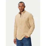 Tommy Hilfiger Srajca Solid MW0MW40486 Bež Regular Fit