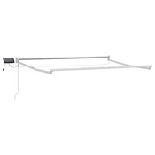 Ročna zložljiva senčnica z LED lučmi večbarvno 3,5 x 2,5 m