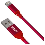 Yenkee YCU 611 MFi RD USB/bliskavica 1m