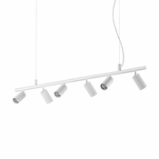 Ideal Lux - LED Lestenec na vrvici DYNAMITE 6xGU10/7W/230V CRI 90 bela