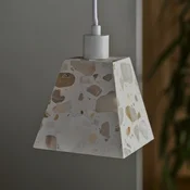 OSRAM obesna svetilka Decor Gleam Weight, Terrazzo, bež, E14 - Dnevna soba/jedilnica - Marmor