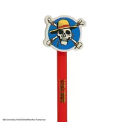 Cinereplicas Svinčnik z radirko One Piece - Luffyjeva lobanja