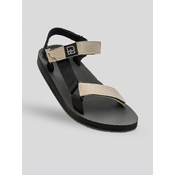 Black and beige mens sandals Hannah Drifter
