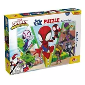 LISCIANI Puzzle Marvel Spidey 2u1 složi I oboji - 24 dela