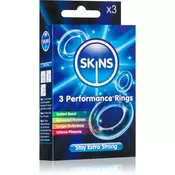 Skins Performance Ring Prsten za penis 3 kom
