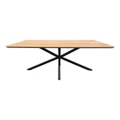 Jedilna miza z mizno ploščo v hrastovem dekorju 90x160 cm Cesura – Unique Furniture