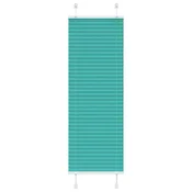 Plisirana zavjesa petrolej zelena 45x150 cm Širina tkanine 44,4 cm Poliester