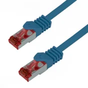 shumee LogiLink Professional PrimeLine Cat.6 patch kabel, S/FTP, 1,5 m, moder - visokokakovosten ethernetni kabel za 10/100/1000 in 10G-Base T