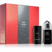 Cartier Pasha De Cartier Edition Noire darovni set toaletna voda 100 ml + dezodorans u stiku 75 ml za muškarce