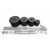 Reedow kovinski set uteži, 50 kg