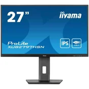 IIYAMA 27 XUB2797HSN-B1 1920 x 1080 100Hz, 1ms, DP, HDMI, USB HUb Type C 65W, RJ45