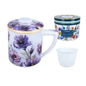 shumee Vrček z infuzerjem in pokrovom - L. Lozano, Lady`s Floral Symphony (carmani)