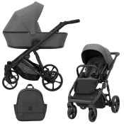 DECIJA KOLICA SET KUNERT 2U1 ARIZO 03 BLACK