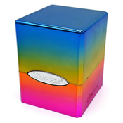 Kutija za karte Ultra Pro Hi-Gloss Satin Cube - Rainbow (100+ kom.)