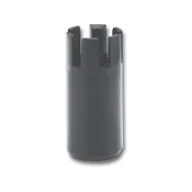 Podaljšek pohištvene noge, povišanje za 50mm, umetna masa (plastika), črna