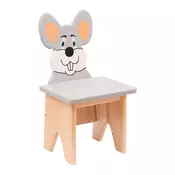 Personalized Wooden Kids’ Chair – Unique Design & Premium Quality! – Mouse