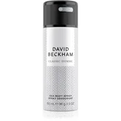 David Beckham Classic Homme deodorant v spreju 150 ml za moške