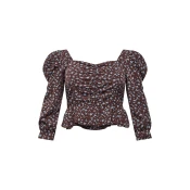 Missguided Plus Majica, rjava