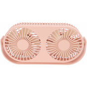 Generic Namizni dvoglavi dvokrilni ventilator za aromaterapijo, (21132737)