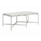 Klubska mizica Tulsa 624 Bela, 44x61x119cm, MDF plošča, Kotna