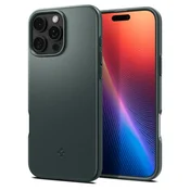 Ovitek Spigen Thin Fit MagFit za iPhone 16 Pro Max - abyss green