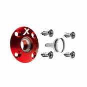Fuel dot - magnet (X logo), Red