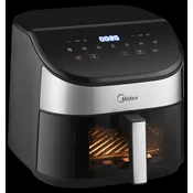 Midea Cvrtnik na vroč zrak MIDEA MAD55000ADK0 črne barve